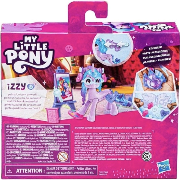 My Little Pony IZZY MOONBOW Cutie Mark Magic Hoof To Heart Keychain - Picture 6 of 6
